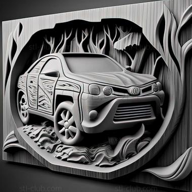 3D модель Toyota SAI (STL)